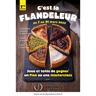 Flan Pâtissier Traditionnel - Artisanal & Maison | Véronique Derennes