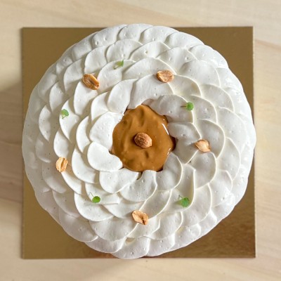 Entremets Cacahuète Vanille Caramel | Douceur Croquante | Véronique Derennes