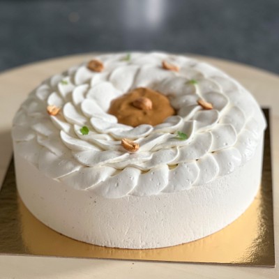 Entremets Cacahuète Vanille Caramel | Douceur Croquante | Véronique Derennes