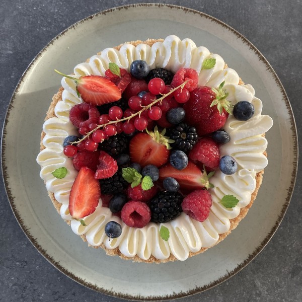 Cheesecake aux fruits de saison