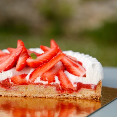 Tarte aux fraises