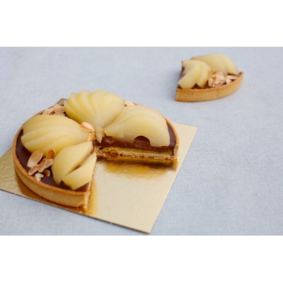 Tarte poire chocolat