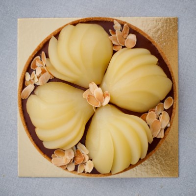 Tarte poire chocolat