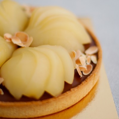 Tarte poire chocolat