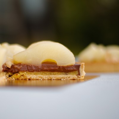 Tarte poire chocolat