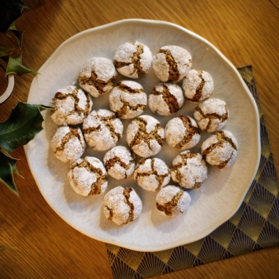 Boule Noix-Orange – Biscuit Moelleux aux Noix et Zestes d’Orange | Véronique DERENNES